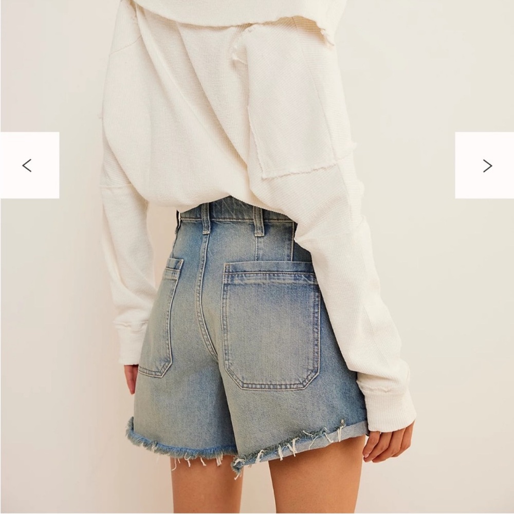Free People, We The Free, Palmer Shorts, La La Land, Size 25 - Picture 4 of 4